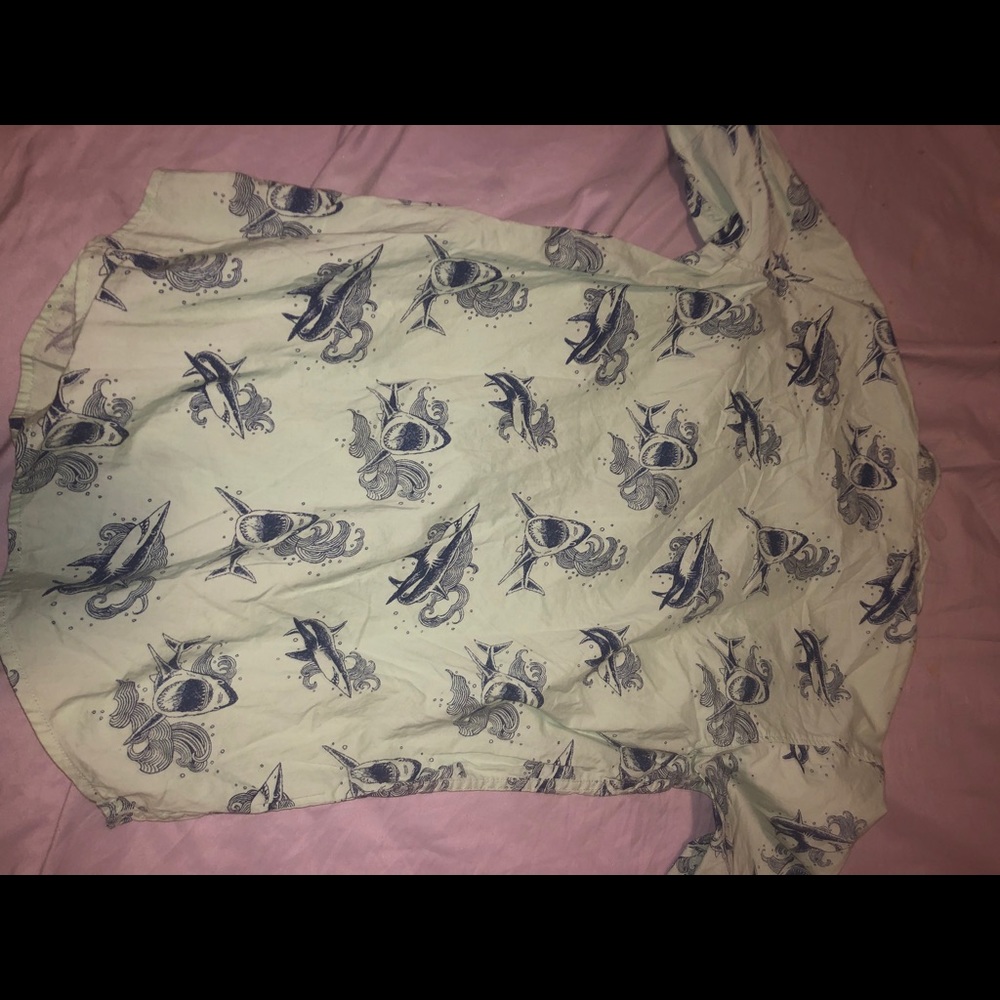 Gap shark polo shirt